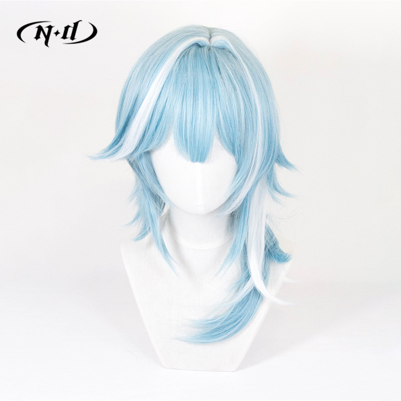 ND Eula Cosplay Wigs Hairpiece - Braiding Hair Kanekalon review and price