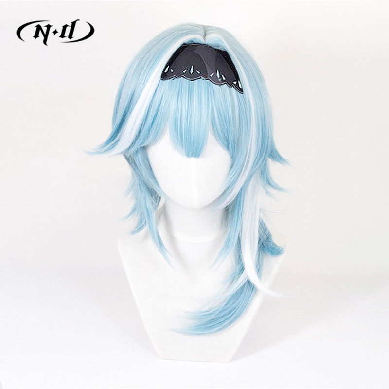 ND Eula Cosplay Wigs Hairpiece - Braiding Hair Kanekalon review and price