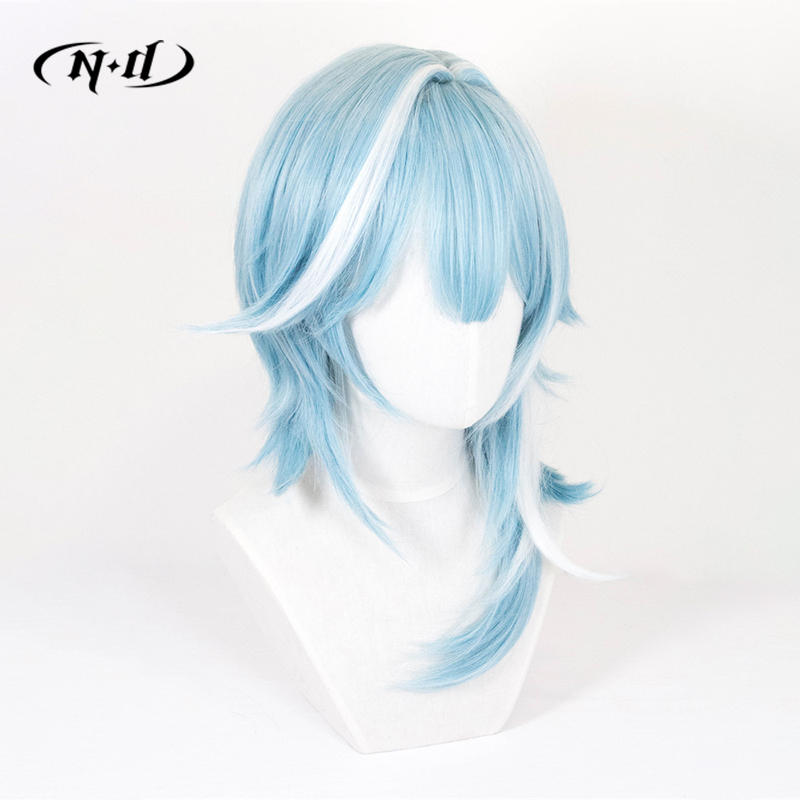 ND Eula Cosplay Wigs Hairpiece - Braiding Hair Kanekalon review and price