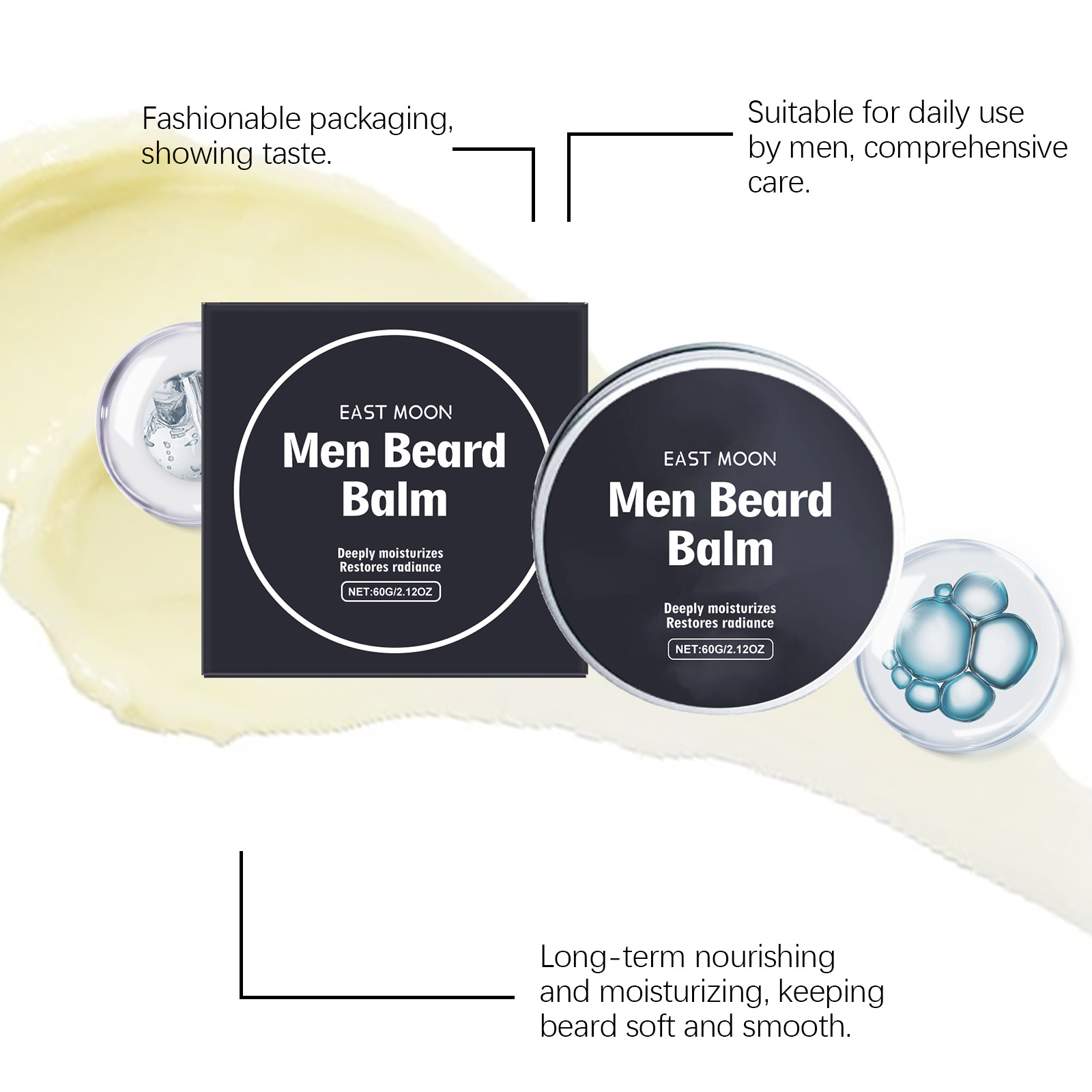 Beeswax Men Beard Balm Moistur - Hair Care Daily review and price