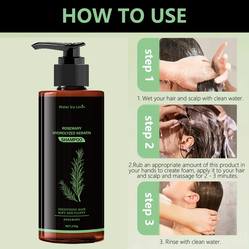 Rosemary Keratin Hydrolyzed Sh - Hair Care Keratin Shampoo review and price
