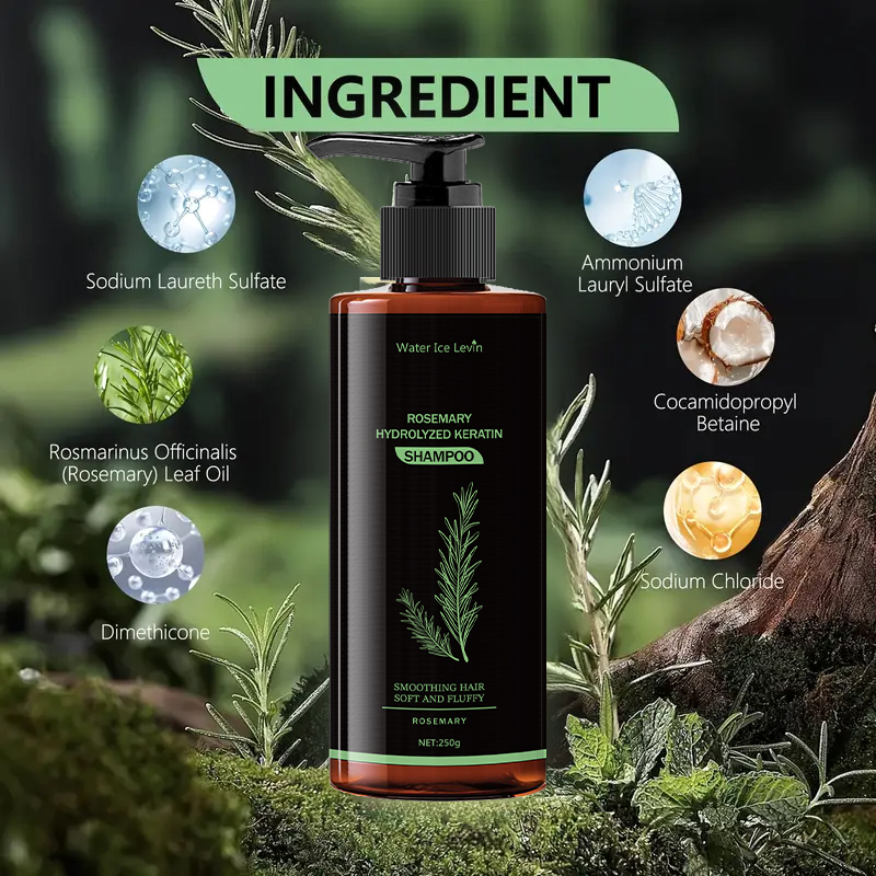 Rosemary Keratin Hydrolyzed Sh - Hair Care Keratin Shampoo review and price