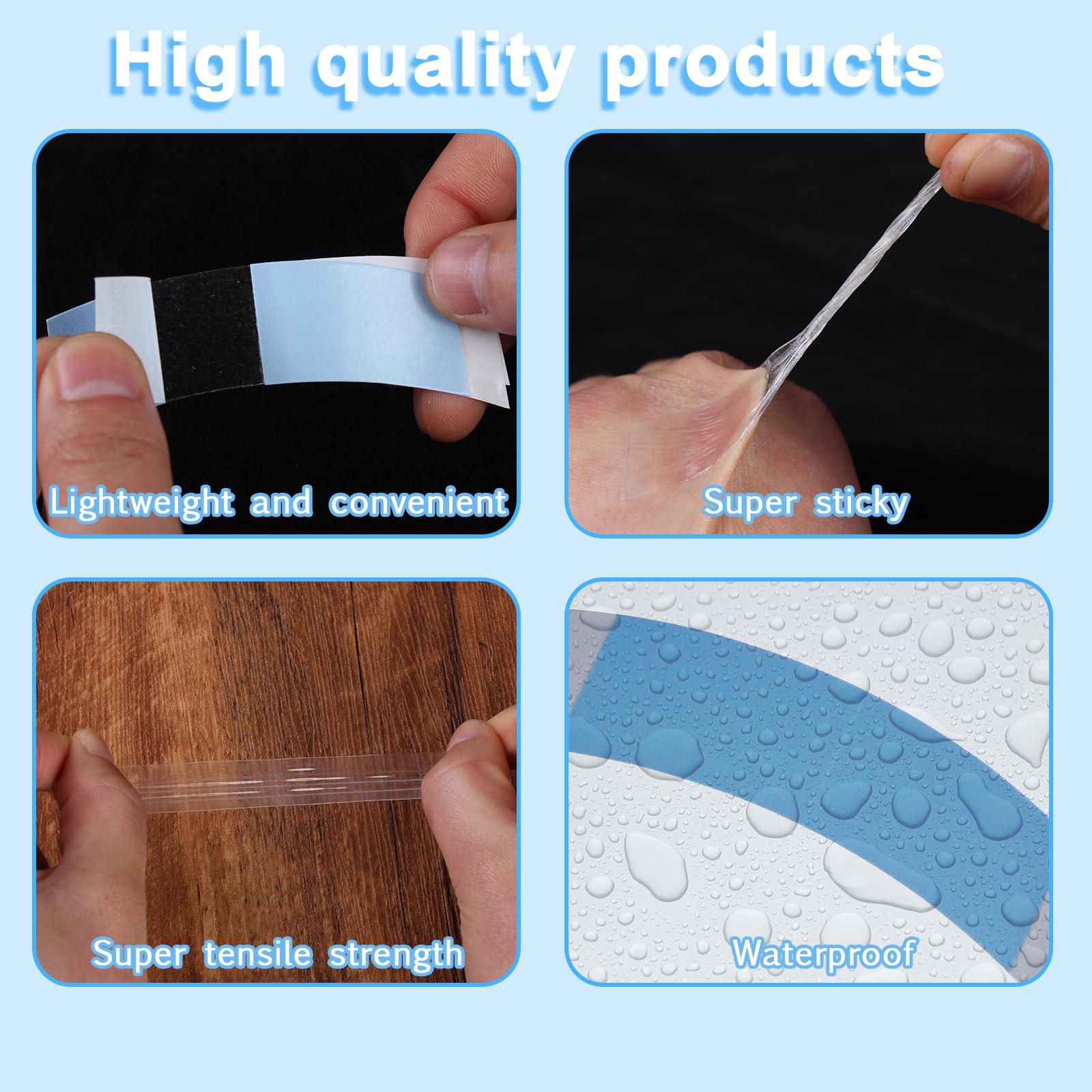 36/72Pcs Waterproof Adhesive T - Hair Extension Tape In review and price