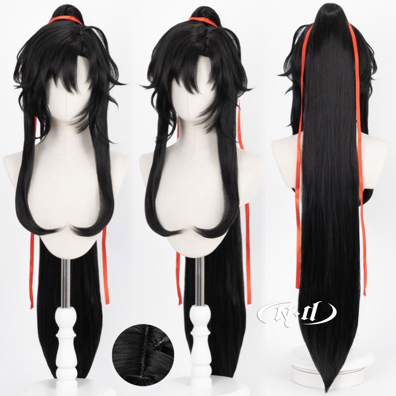 ND Wei Wuxian Cosplay Wigs Hai - Braiding Hair Kanekalon review and price