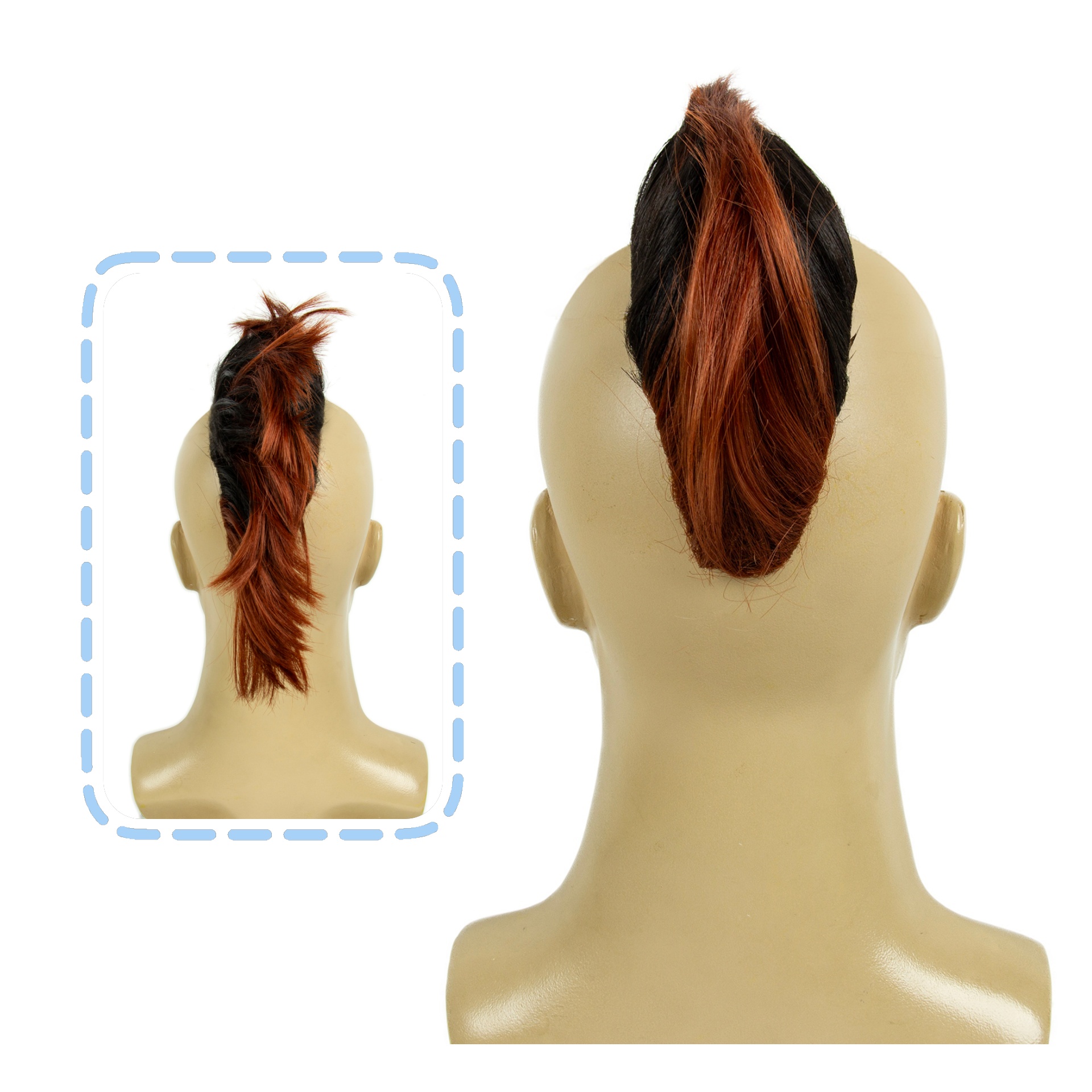 REEWES Obrem Brown Mokhaw Wig  - Braiding Hair Kanekalon review and price