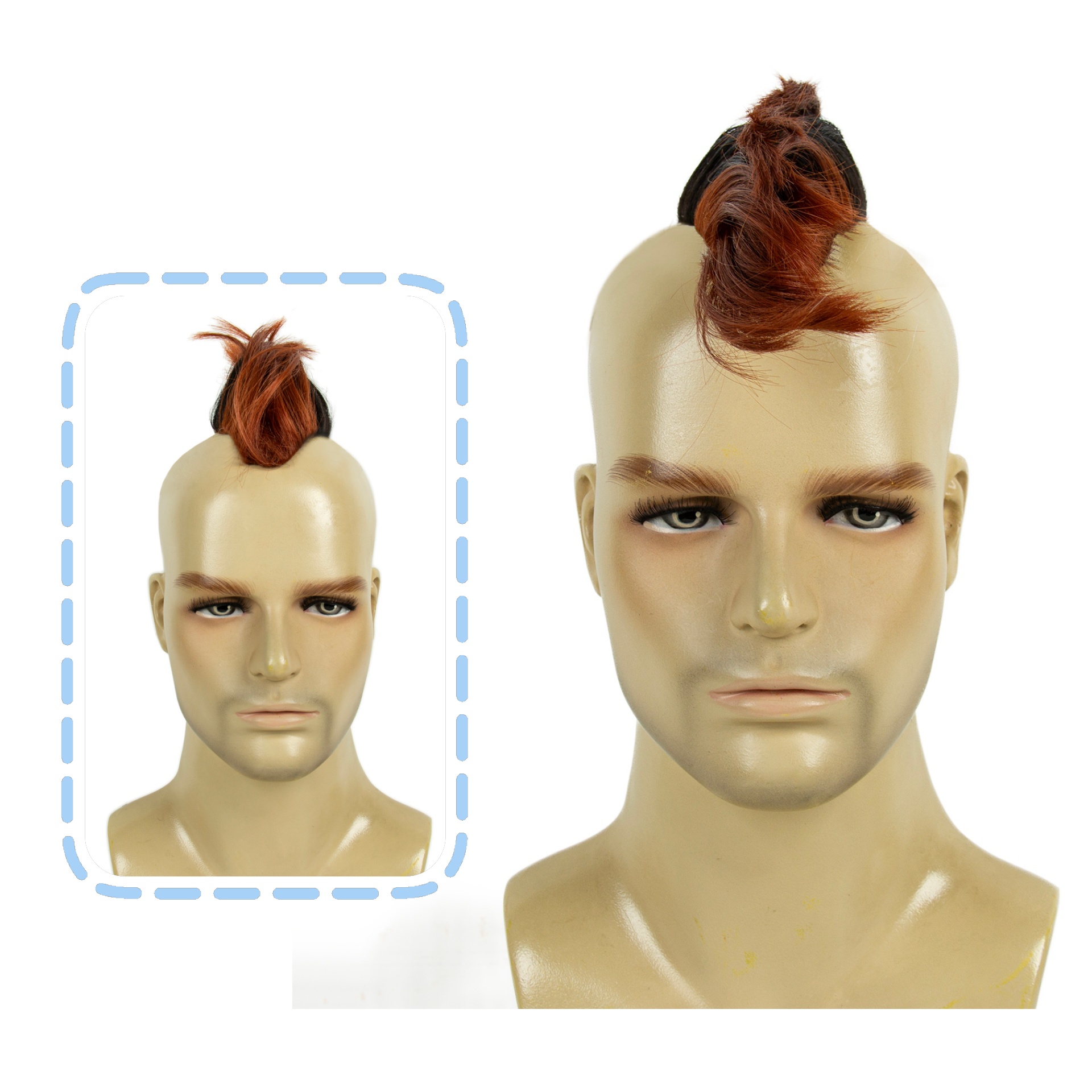 REEWES Obrem Brown Mokhaw Wig  - Braiding Hair Kanekalon review and price