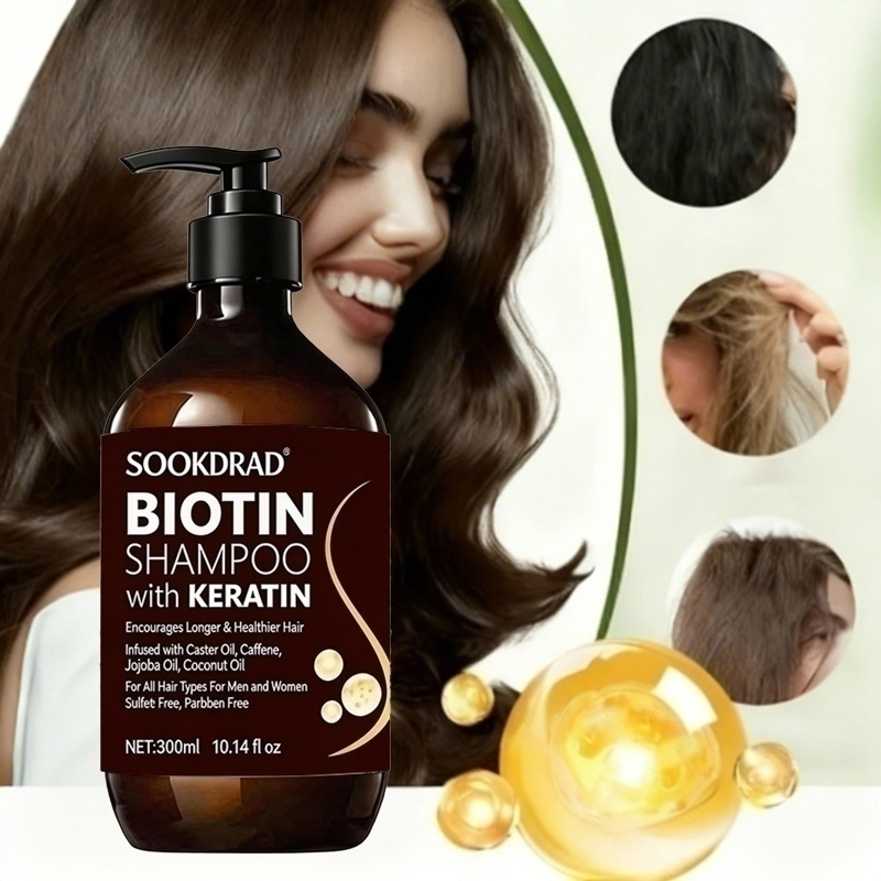 Biotin Keratin Hair Shampoo, L - Hair Care Keratin Shampoo review and price