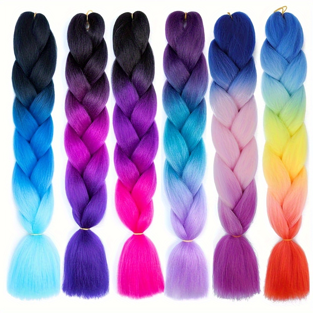 6pc 24 Inch Jumbo Braids Exten - Braiding Hair Kanekalon review and price