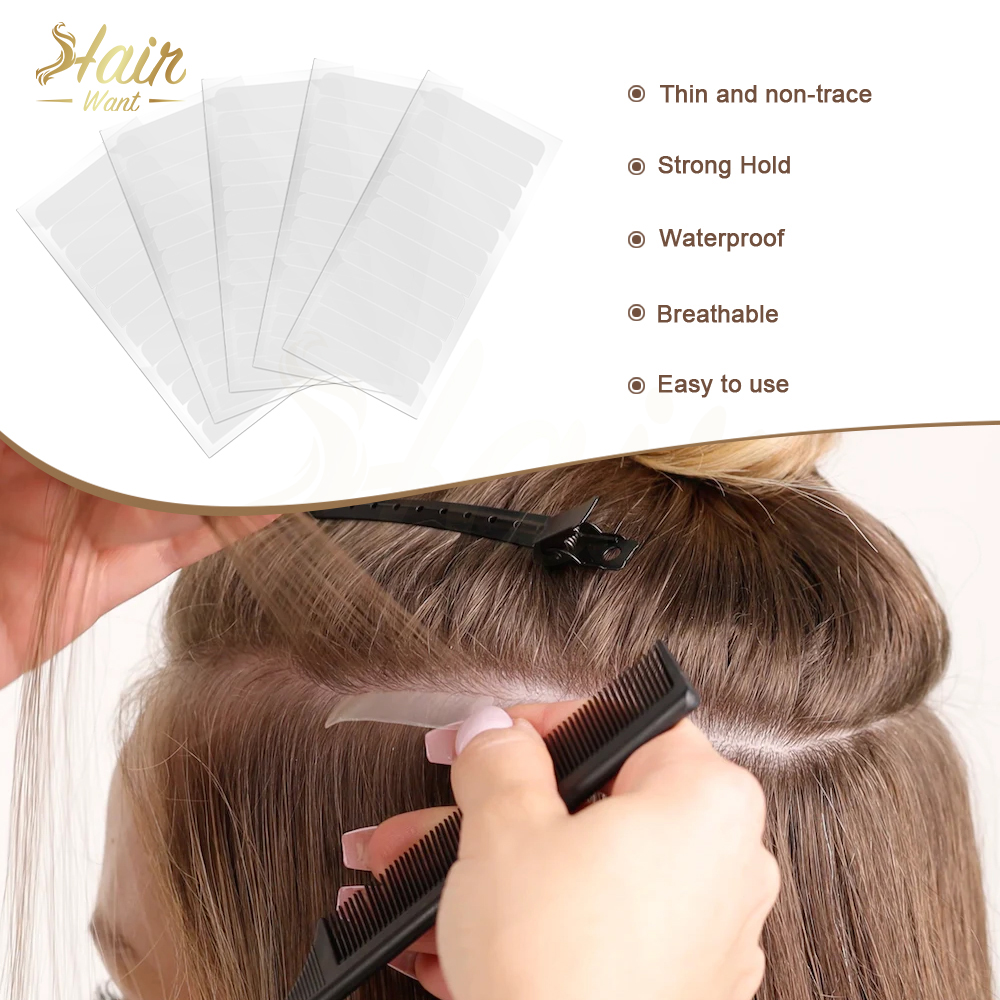 Hair Want 60Tabs Single-Sided  - Hair Extension Tape In review and price