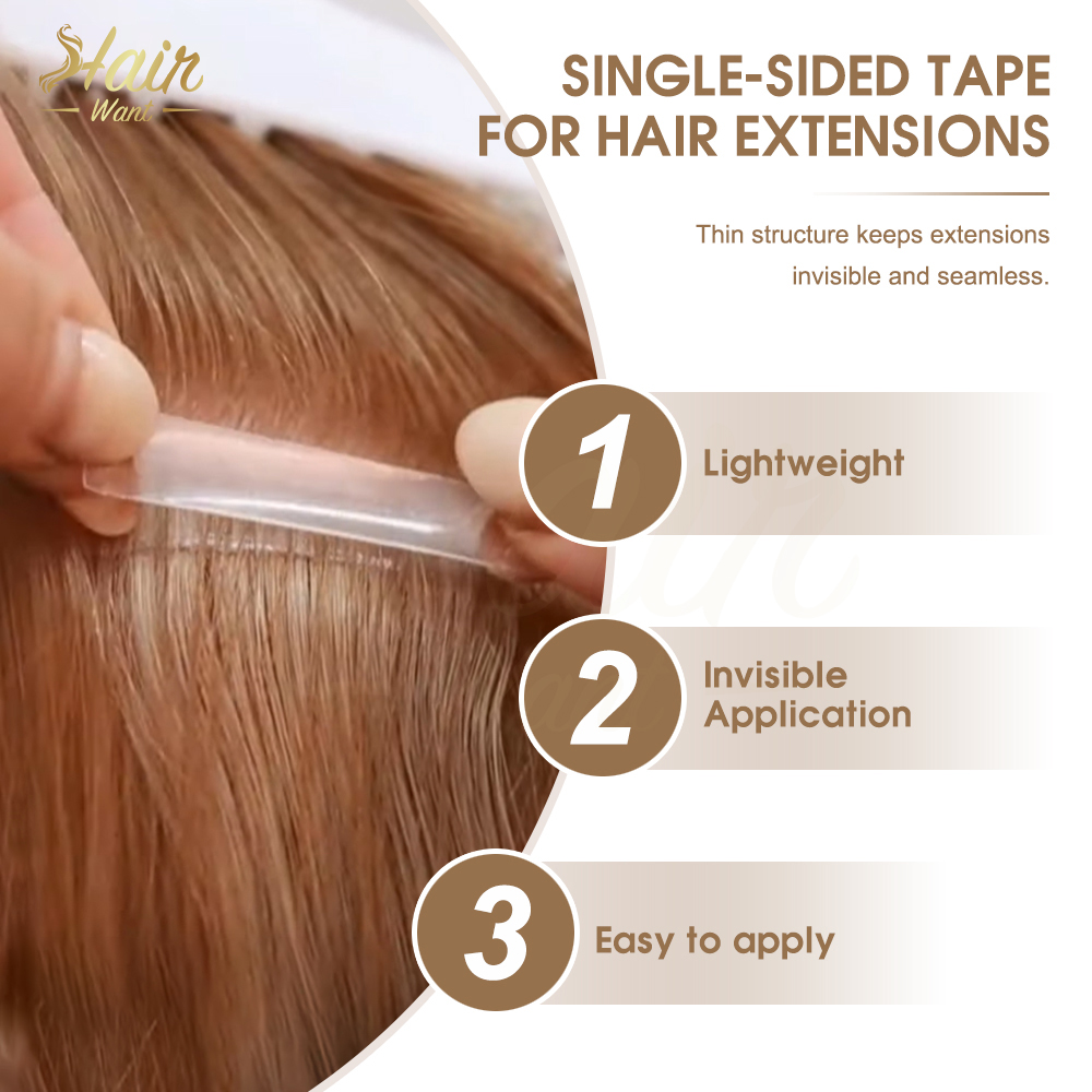 Hair Want 60Tabs Single-Sided  - Hair Extension Tape In review and price