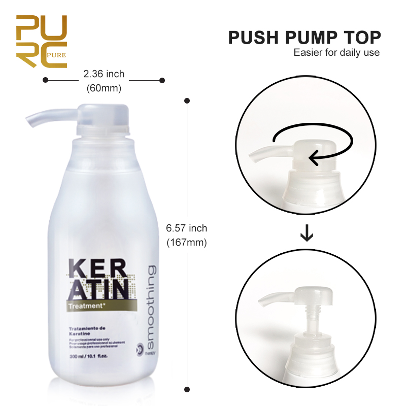 PURC 300ML Keratin Treatment P - Hair Care Keratin Shampoo review and price