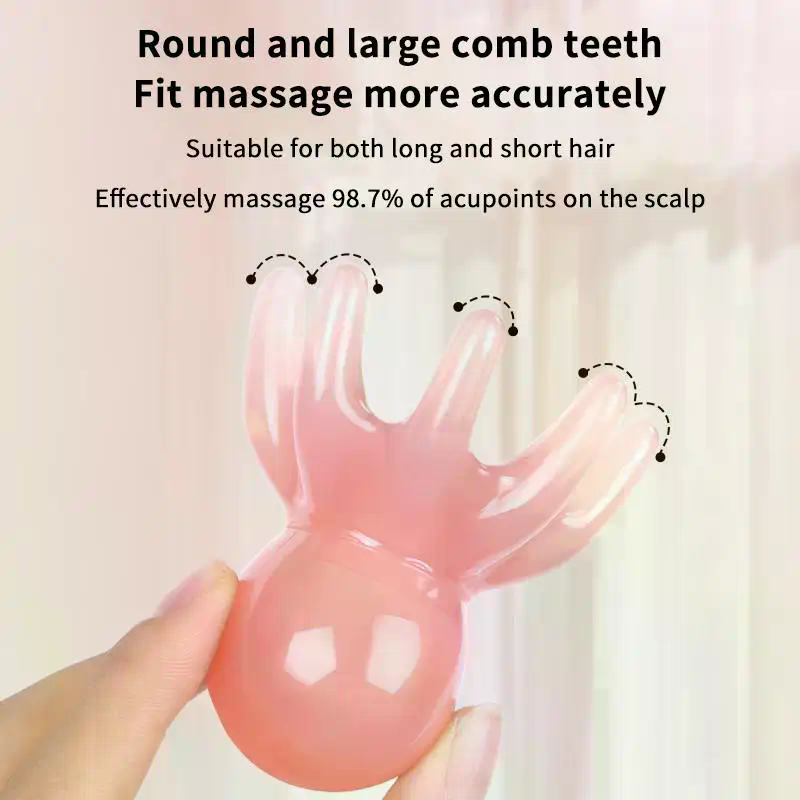 Pink Resin Octopus Scalp Massa - Hair Care Daily review and price