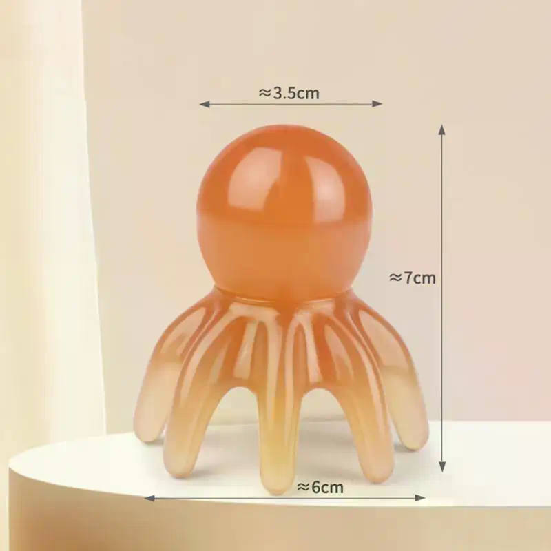 Pink Resin Octopus Scalp Massa - Hair Care Daily review and price