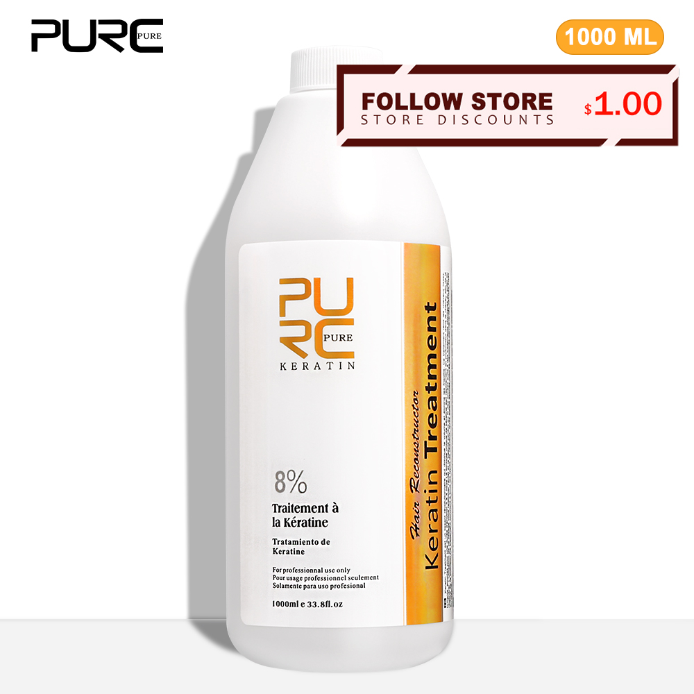 PURC 8% Keratin Smoothing Trea - Hair Care Keratin Shampoo review and price