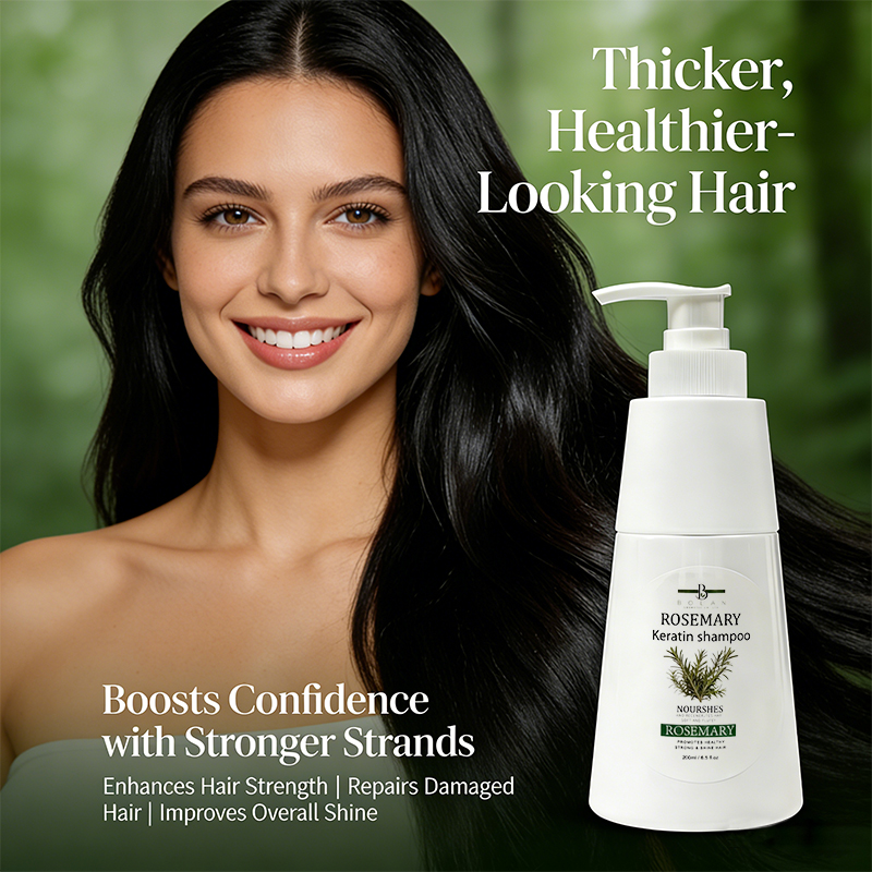 200ml Natural Rosemary Shampoo - Hair Care Keratin Shampoo review and price