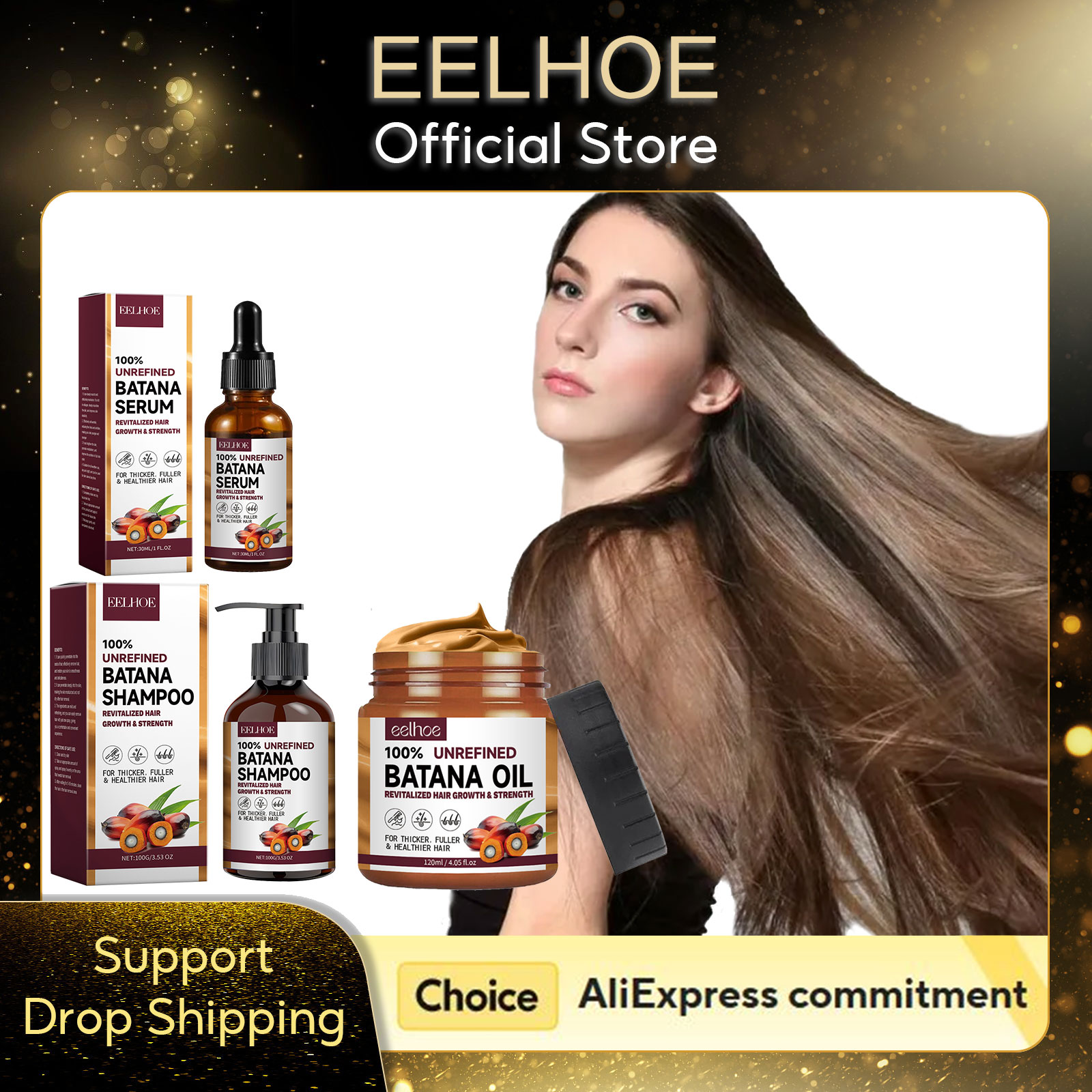 EELHOE Natural Batana Oil Deep - Hair Care Keratin Shampoo review and price