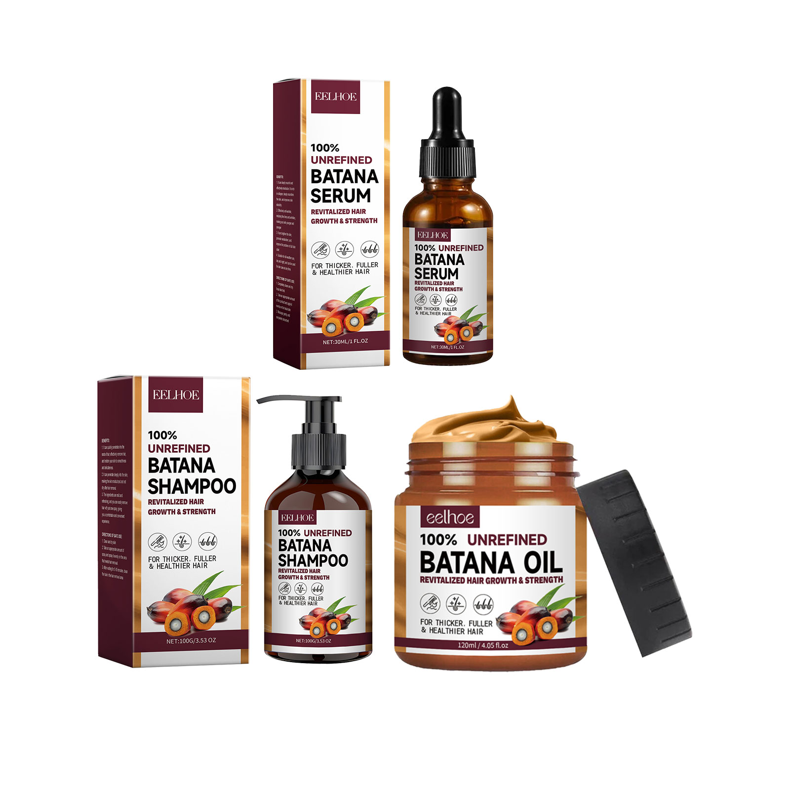 EELHOE Natural Batana Oil Deep - Hair Care Keratin Shampoo review and price