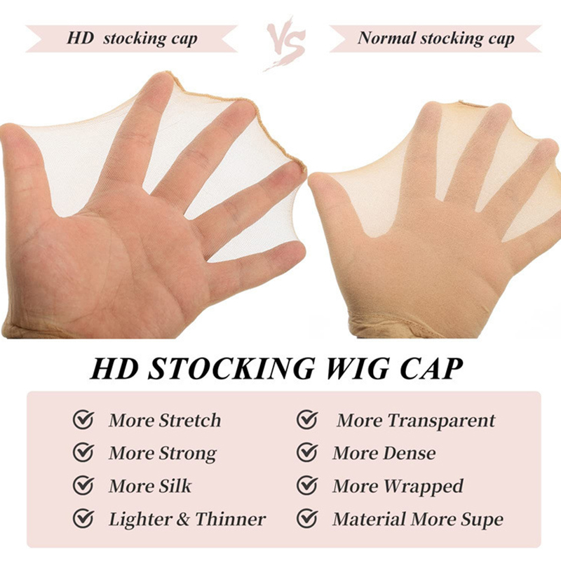 New 10/30/50Pcs Invisible Ultr - Wig Cap Stocking review and price