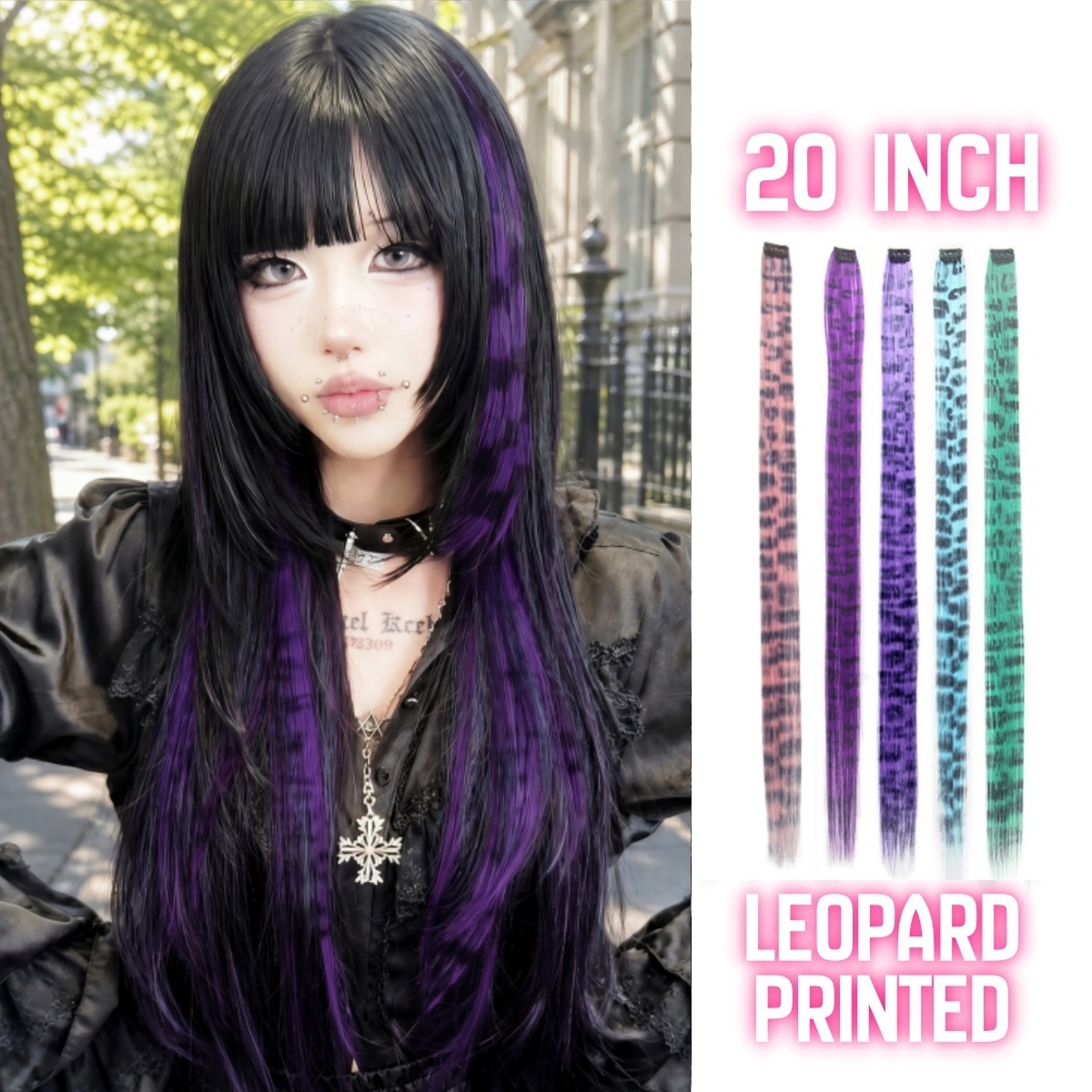 2PCS/7PCS 20inch Colorful Leop - Braiding Hair Kanekalon review and price