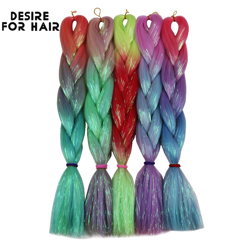 Desire for Hair 5Packs Synthet - Braiding Hair Kanekalon review and price
