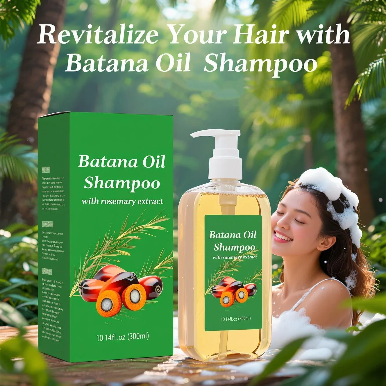 Natural Rosemary & Batana Oil  - Rosemary Hair Oil review and price