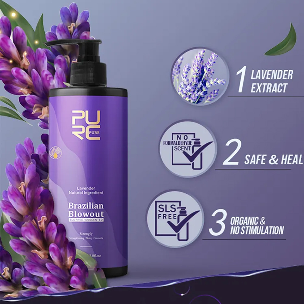 PURC Lavender 12% Brazilian Ke - Hair Care Keratin Shampoo review and price